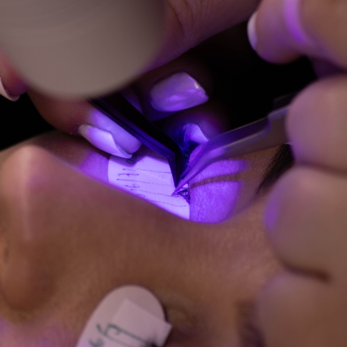 Lash extensions med UV-light i Sommersted mellem Vejen og Aabenraa