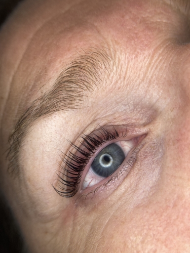 Kunde har fået lavet lash lift nær Vejen